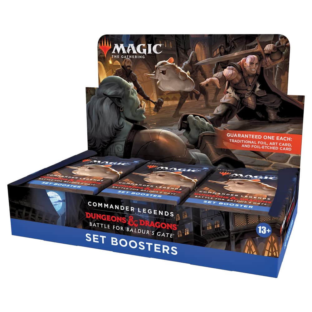 Magic: The Gathering Commander Legends: Battle for Baldur’s Gate Set Booster Box