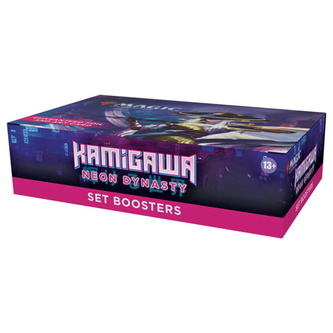 Magic: The Gathering Kamigawa: Neon Dynasty Set Booster Box | 30 Packs (360 Magic Cards)