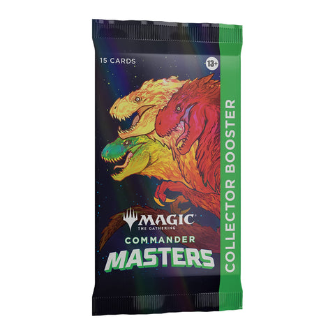 Magic: The Gathering Commander Masters Collector Booster Box - Multi-Color, 4 Packs (60 Cards)