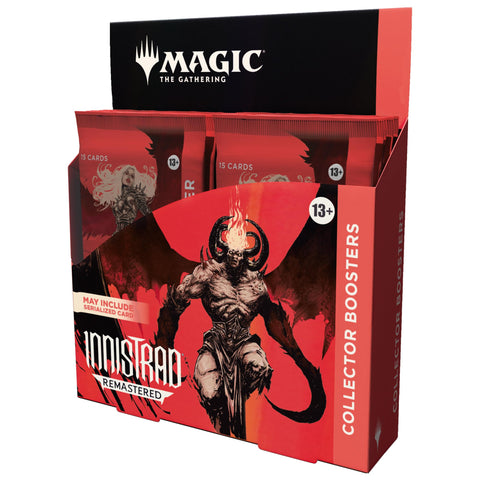 Magic: The Gathering Innistrad Remastered Collector Boosters - 12 Packs (180 MTG Cards)