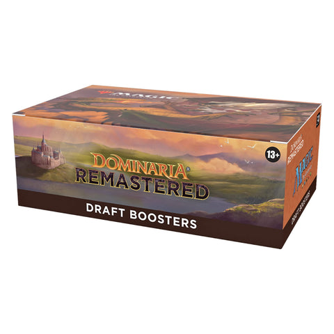 Magic The Gathering Dominaria Remastered Draft Booster Box | 36 Packs (540 Magic Cards)