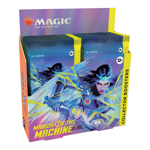 Magic: The Gathering March of the Machine Collector Booster Box | 12 Packs (180 Magic Cards)