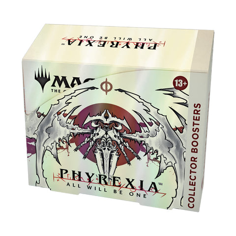 Magic The Gathering Phyrexia: All Will Be One Collector Booster Box | 12 Packs (180 Magic Cards) (Packaging May Vary)