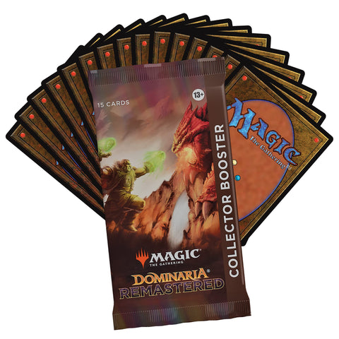 Magic: The Gathering Dominaria Remastered Collector Booster Box |12 Count (Pack of 1)