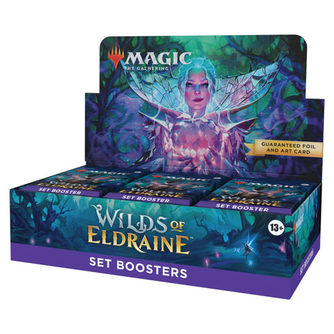 Magic: The Gathering Wilds of Eldraine Set Booster Box - 30 Packs (360 Magic Cards)