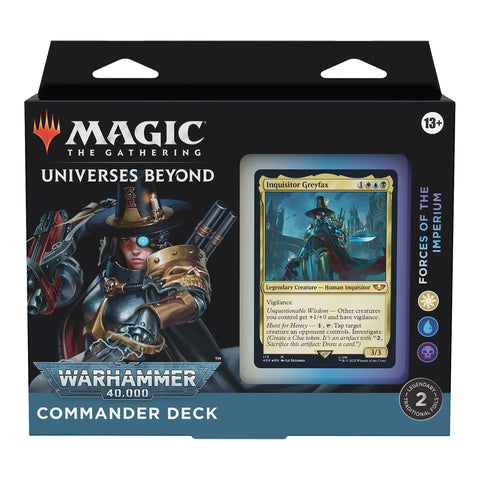 Magic: The Gathering Universes Beyond Warhammer 40,000 Commander Deck Bundle