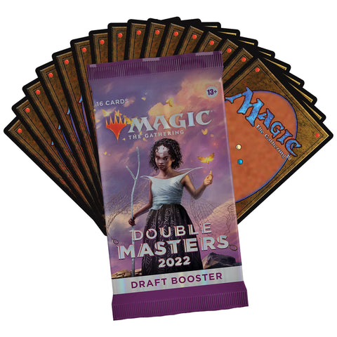 Magic: The Gathering Double Masters 2022 Draft Booster Box | 24 Packs (384 Magic Cards)