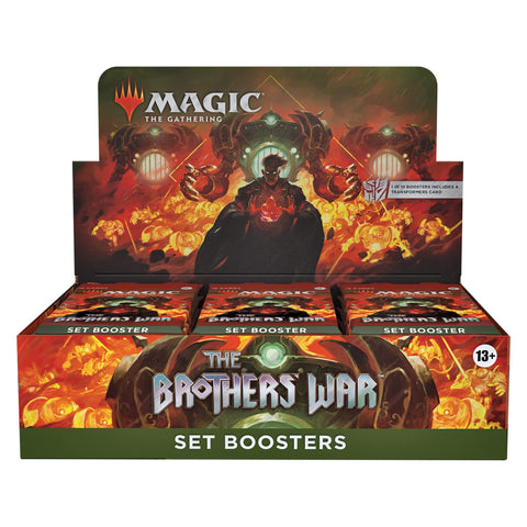 Magic The Gathering The Brothersâ€™ War Set Booster Box | 30 Packs (360 Magic Cards)