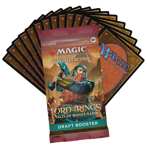 Magic: The Gathering The Lord of The Rings: Tales of Middle-Earth Draft Booster Box - 36 Packs + 1 Box Topper Card