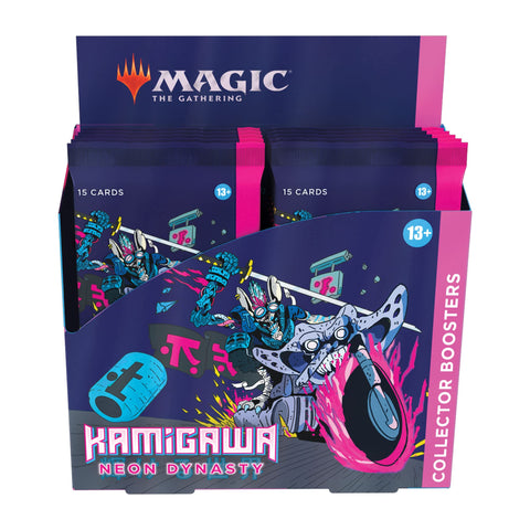 Magic The Gathering Kamigawa: Neon Dynasty Collector Booster Box, 12 Packs