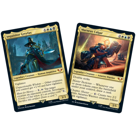 Magic: The Gathering Universes Beyond: Warhammer 40,000 Commander Deck – Forces of the Imperium