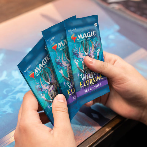 Magic: The Gathering Wilds of Eldraine Set Booster Box - 30 Packs (360 Magic Cards)