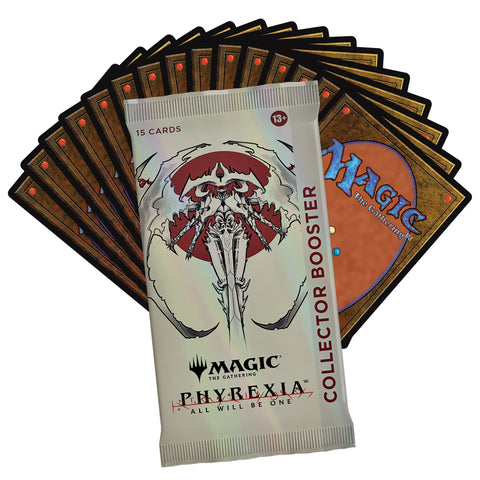 Magic The Gathering Phyrexia: All Will Be One Collector Booster Box | 12 Packs (180 Magic Cards) (Packaging May Vary)