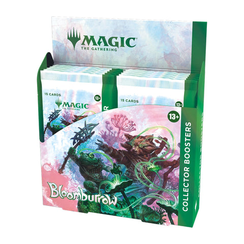 Magic: The Gathering Bloomburrow Collector Booster Box - 12 Packs (180 Magic Cards)