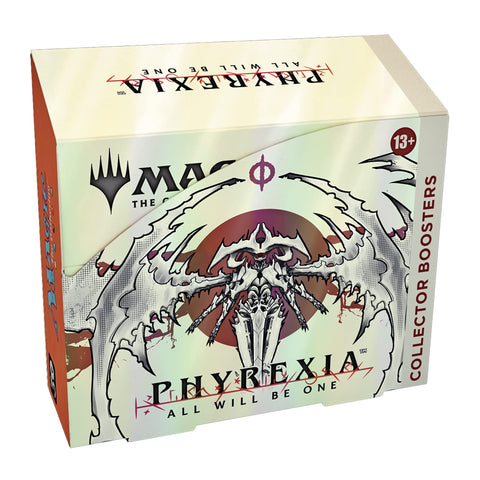 Magic The Gathering Phyrexia: All Will Be One Collector Booster Box | 12 Packs (180 Magic Cards) (Packaging May Vary)