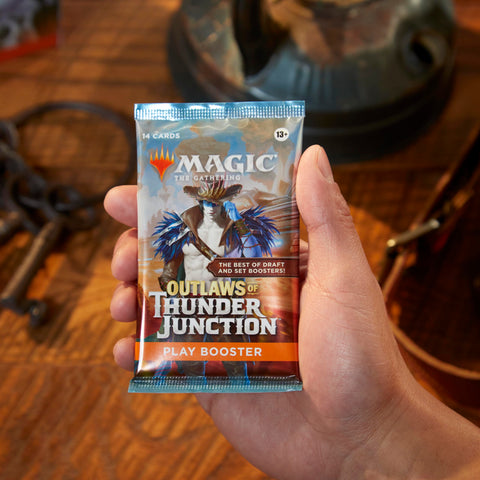 Magic: The Gathering Outlaws of Thunder Junction Play Booster Box - 36 Packs (504 Magic Cards)