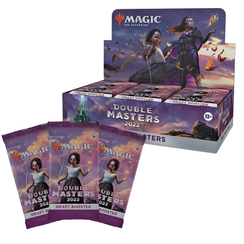 Magic: The Gathering Double Masters 2022 Draft Booster Box | 24 Packs (384 Magic Cards)