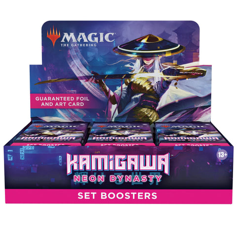 Magic: The Gathering Kamigawa: Neon Dynasty Set Booster Box | 30 Packs (360 Magic Cards)