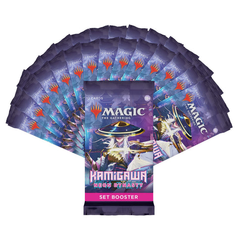 Magic: The Gathering Kamigawa: Neon Dynasty Set Booster Box | 30 Packs (360 Magic Cards)