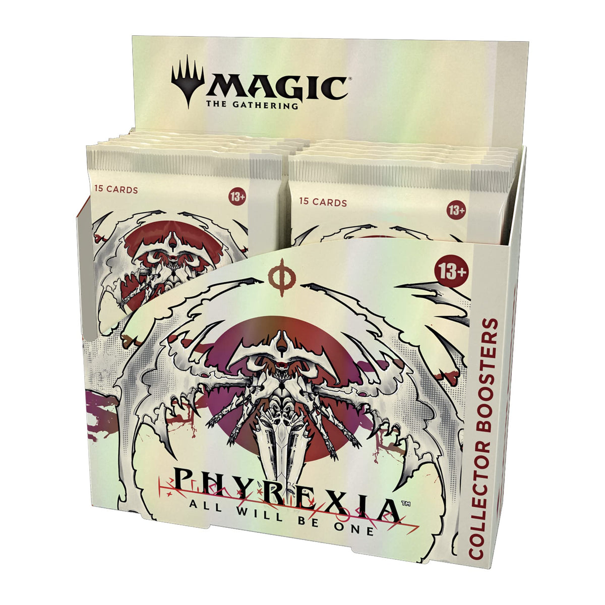 Magic The Gathering Phyrexia: All Will Be One Collector Booster Box | 12 Packs (180 Magic Cards) (Packaging May Vary)