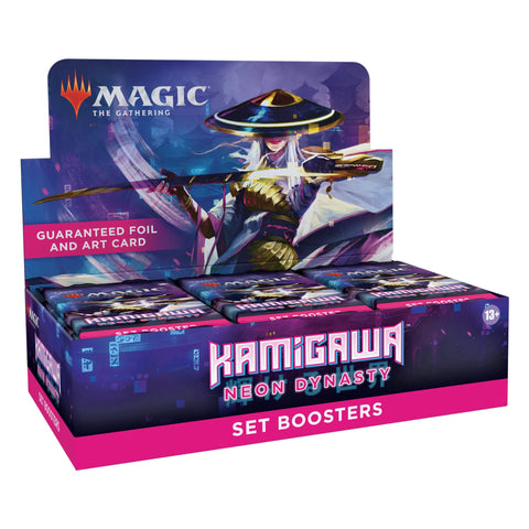 Magic: The Gathering Kamigawa: Neon Dynasty Set Booster Box | 30 Packs (360 Magic Cards)